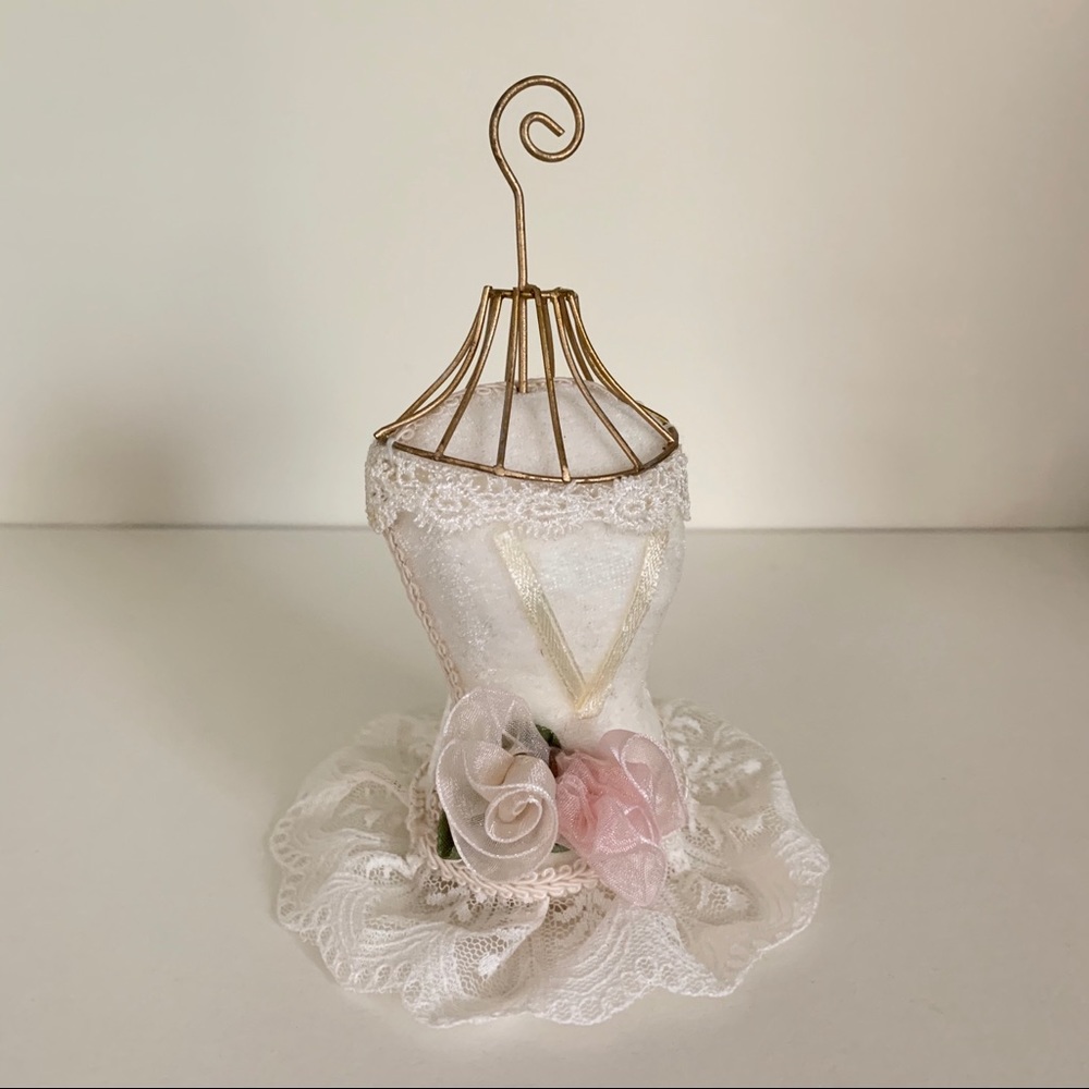 New vintage Dress form decor